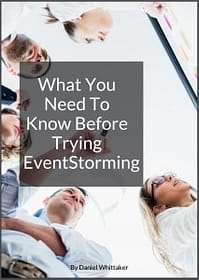 Title cover of the the ebook "What you need to know before trying EventStorming"